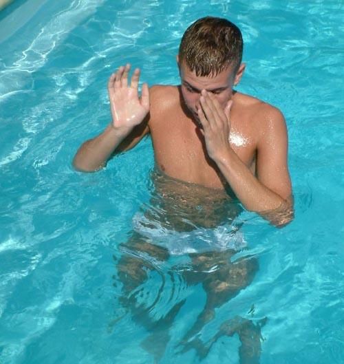 gay swimming photos Nude