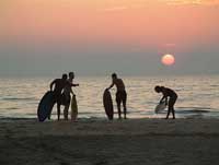 A day at the beach