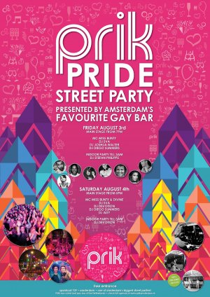 flyer Prik Pride Street Party 2020-07-31
