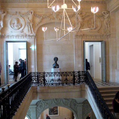 Musée Picasso Paris central hall 