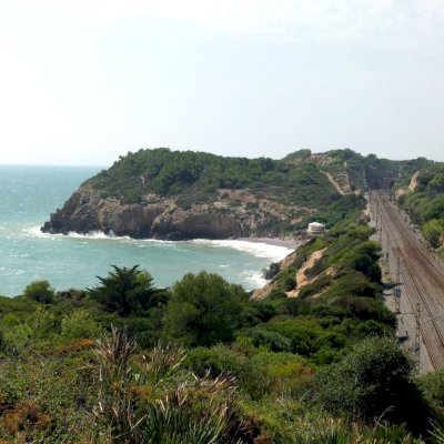 route on coastline