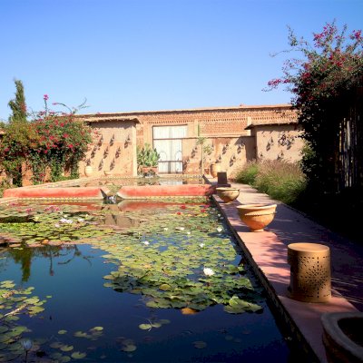 pond near Marrakesh