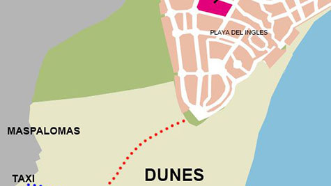 Layout of Maspalomas